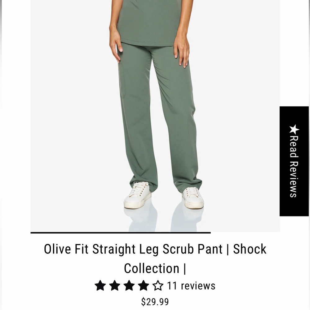 Green code nxt scrub pants - Picture 4 of 5